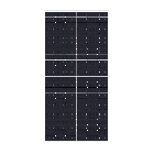 TCL 575W Glas-Glas Silver Frame - MI575DH182-72NT